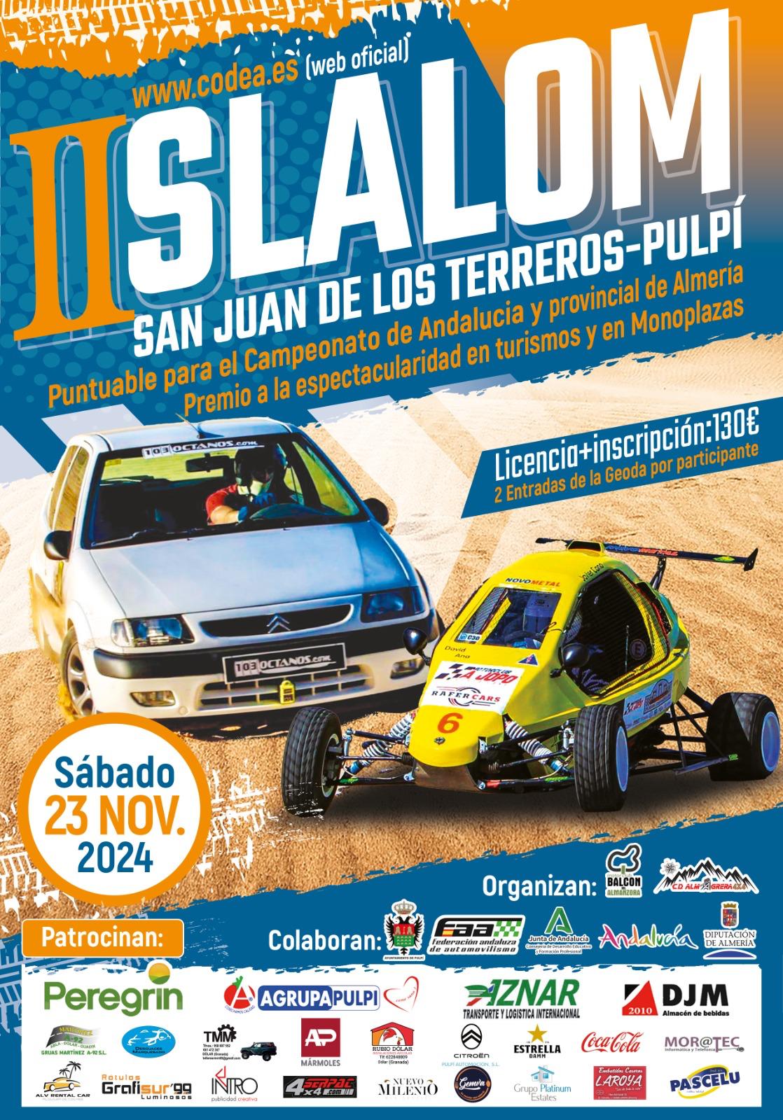 II SALALOM SAN JUAN DE LOS TERREROS 23 NOVIEMBRE 2024